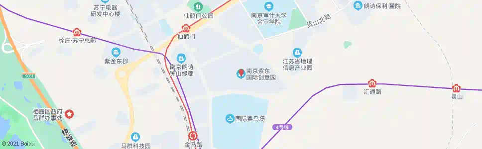 南京紫东创意园_公交站地图_南京公交_妙搜公交查询2025