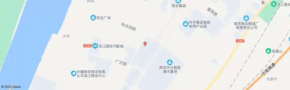 南京山北头_公交站地图_南京公交_妙搜公交查询2025