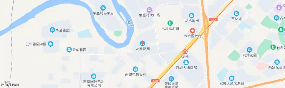 南京龙池花园_公交站地图_南京公交_妙搜公交查询2025