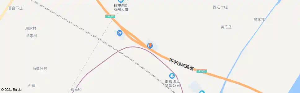 南京三桥服务区_公交站地图_南京公交_妙搜公交查询2025