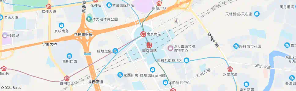 南京唐公南_公交站地图_南京公交_妙搜公交查询2025