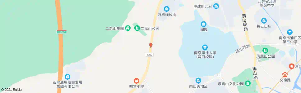南京沿山大道海峡工业园_公交站地图_南京公交_妙搜公交查询2025