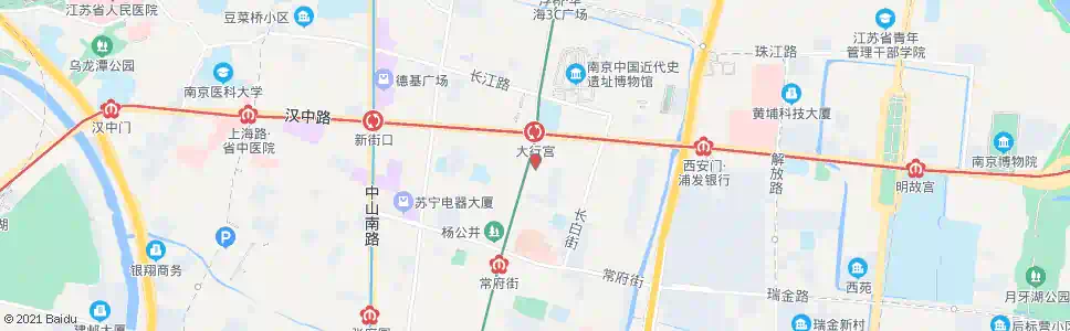 南京秦淮区政府_公交站地图_南京公交_妙搜公交查询2025
