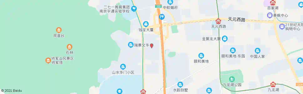 南京江南文枢苑_公交站地图_南京公交_妙搜公交查询2025