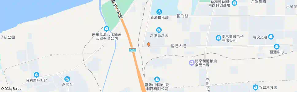 南京恒通大道兴武路_公交站地图_南京公交_妙搜公交查询2025