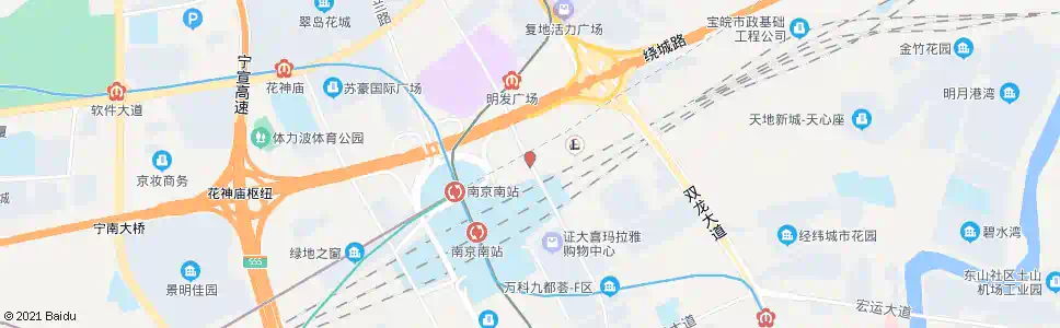 南京毓秀路_公交站地图_南京公交_妙搜公交查询2025