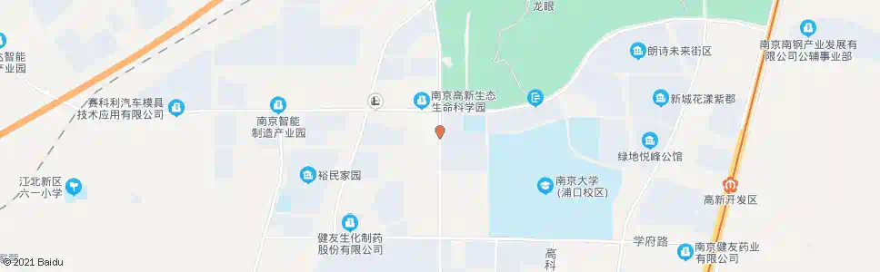 南京星火路龙山南路_公交站地图_南京公交_妙搜公交查询2025
