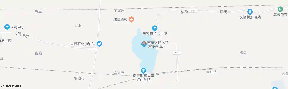 南京南京财经大学桥头校区_公交站地图_南京公交_妙搜公交查询2025