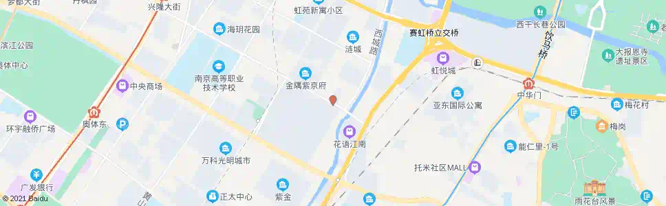 南京兴隆大街西城路_公交站地图_南京公交_妙搜公交查询2025