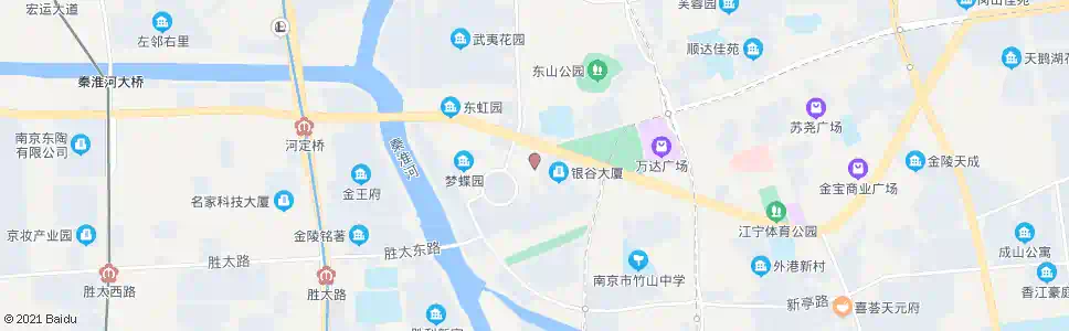 南京萃文路_公交站地图_南京公交_妙搜公交查询2025