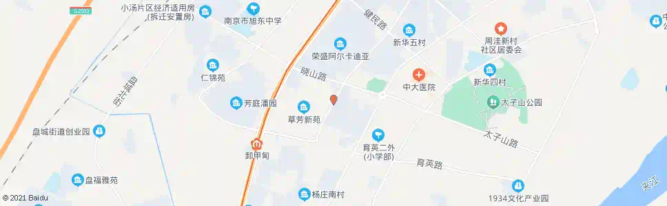 南京草芳新苑_公交站地图_南京公交_妙搜公交查询2025