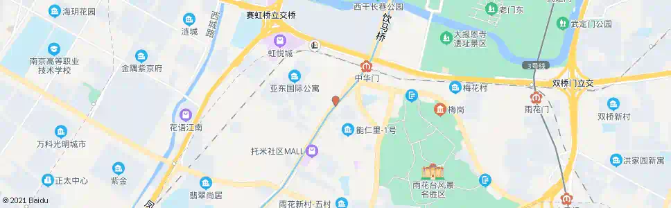 南京雨花西路_公交站地图_南京公交_妙搜公交查询2025