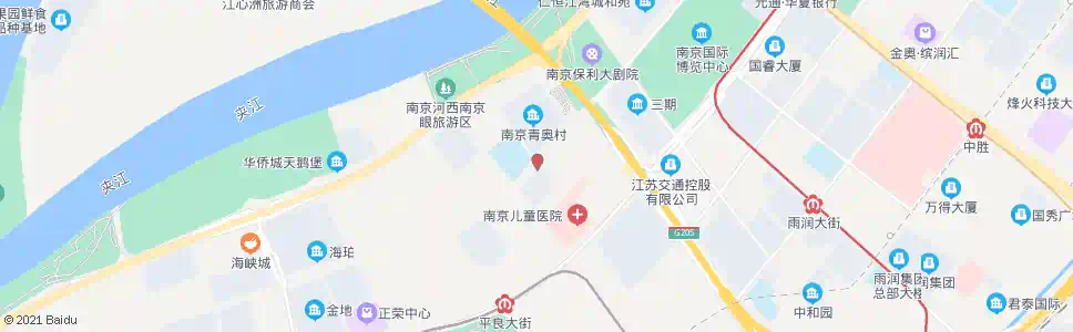 南京邺城路青奥村东_公交站地图_南京公交_妙搜公交查询2025