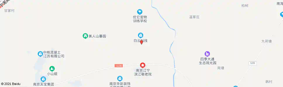 南京白云钢构_公交站地图_南京公交_妙搜公交查询2025