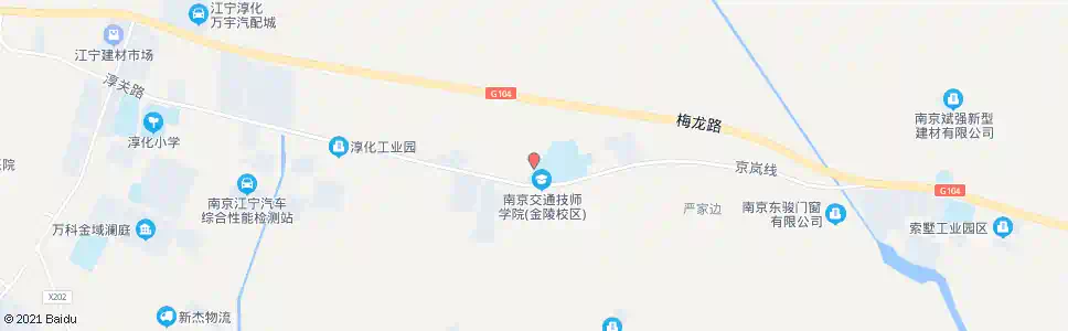 南京七里岗菜场_公交站地图_南京公交_妙搜公交查询2025