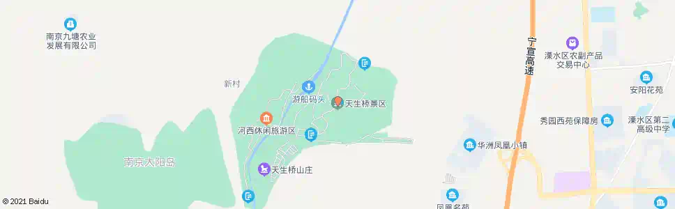 南京天生桥公园_公交站地图_南京公交_妙搜公交查询2025