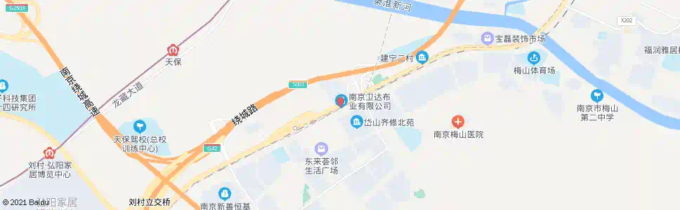 南京芮村_公交站地图_南京公交_妙搜公交查询2025