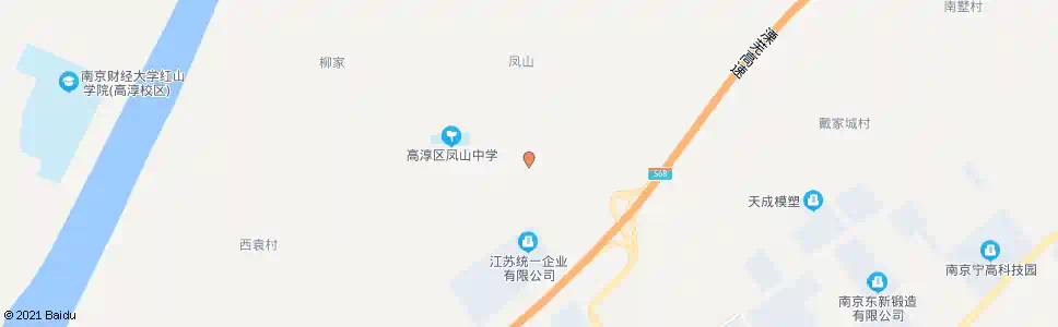 南京凤山_公交站地图_南京公交_妙搜公交查询2025