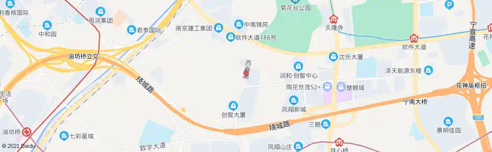 南京西春路宁双路_公交站地图_南京公交_妙搜公交查询2025