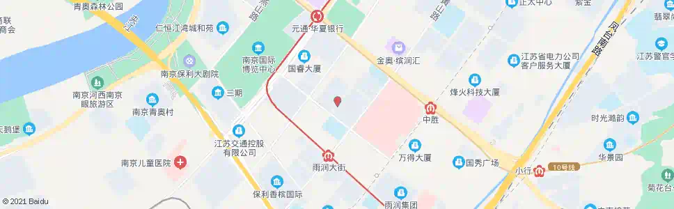 南京恒山路嘉陵江东街_公交站地图_南京公交_妙搜公交查询2025