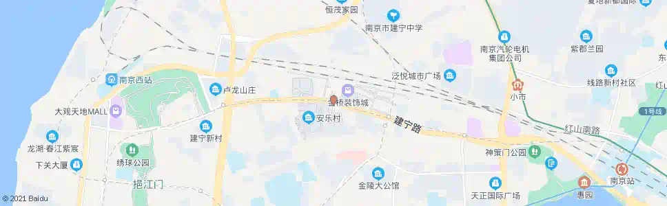 南京宏运大道民生街_公交站地图_南京公交_妙搜公交查询2025