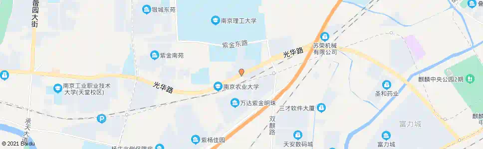 南京清新家园_公交站地图_南京公交_妙搜公交查询2025