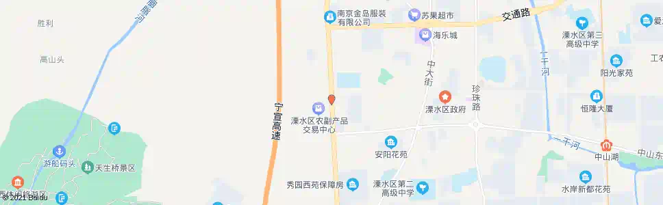 南京栖风路农贸市场_公交站地图_南京公交_妙搜公交查询2025