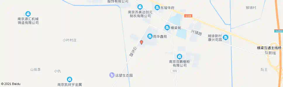 南京横梁街道_公交站地图_南京公交_妙搜公交查询2025