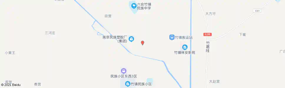 南京竹镇社区_公交站地图_南京公交_妙搜公交查询2025