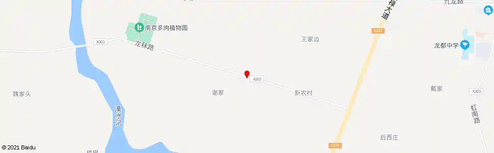 南京戴家边_公交站地图_南京公交_妙搜公交查询2025