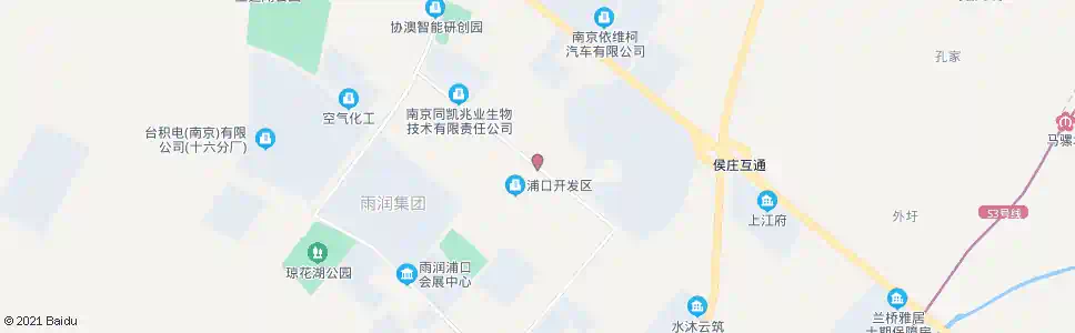 南京双峰路百合路_公交站地图_南京公交_妙搜公交查询2025