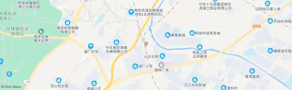 南京浦庄_公交站地图_南京公交_妙搜公交查询2025