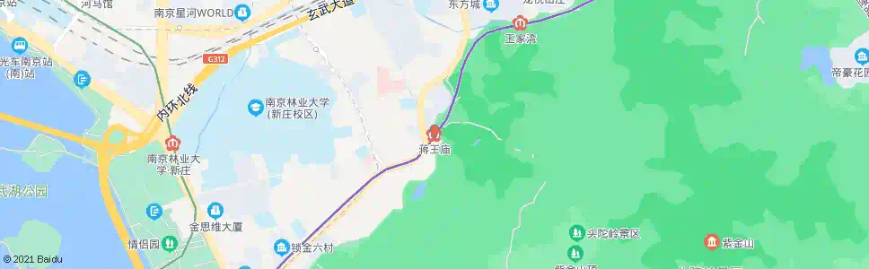 南京蒋王庙_公交站地图_南京公交_妙搜公交查询2025