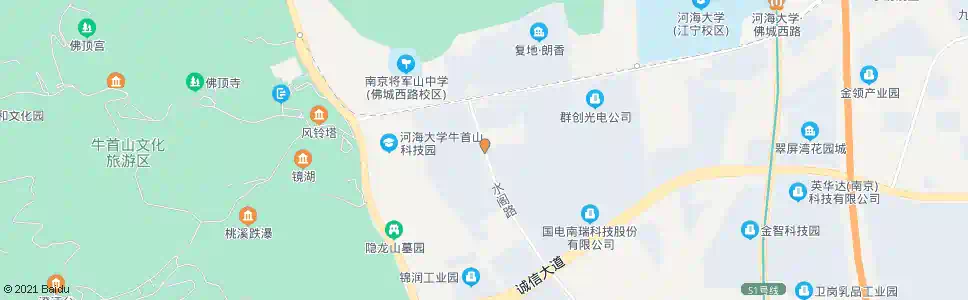 南京水阁路_公交站地图_南京公交_妙搜公交查询2025