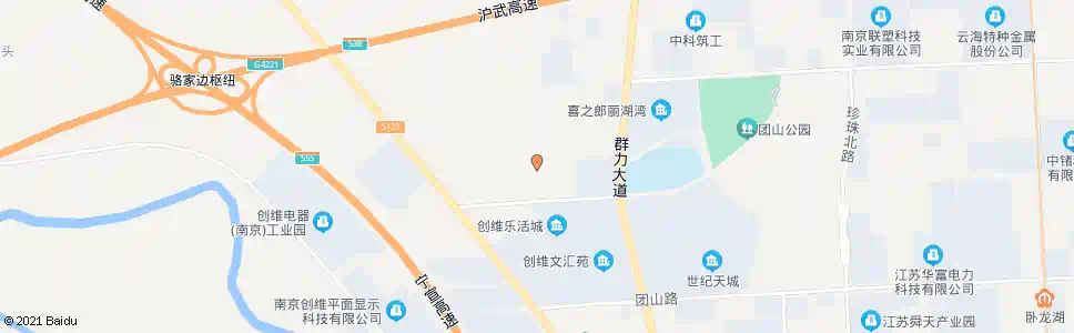 南京创业园_公交站地图_南京公交_妙搜公交查询2025