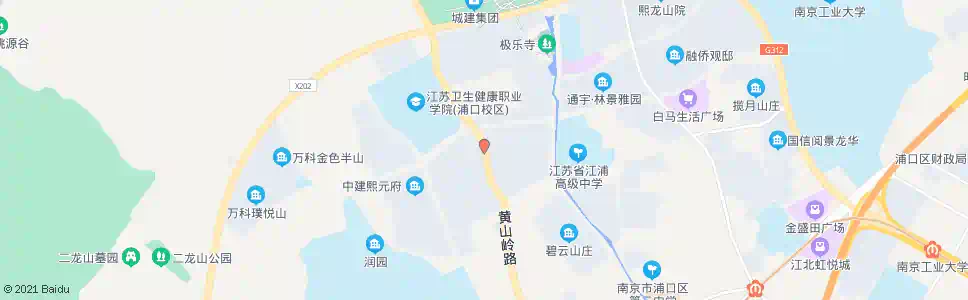 南京钱塘望景花园西_公交站地图_南京公交_妙搜公交查询2025