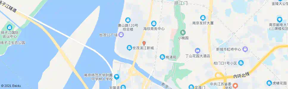 南京白云亭西_公交站地图_南京公交_妙搜公交查询2025