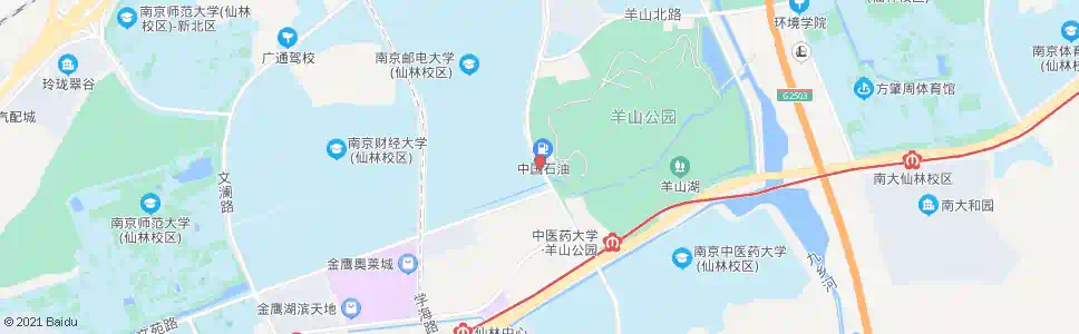 南京仙境路_公交站地图_南京公交_妙搜公交查询2025