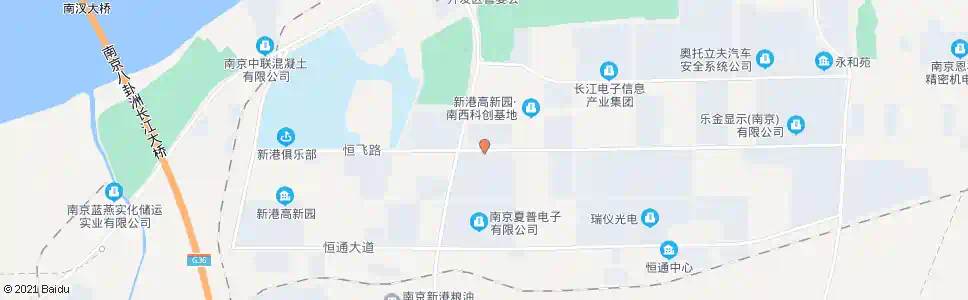 南京恒飞路兴业路_公交站地图_南京公交_妙搜公交查询2025
