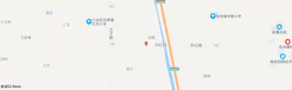 南京胡巷桥_公交站地图_南京公交_妙搜公交查询2025