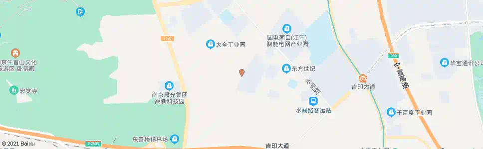 南京长青街西_公交站地图_南京公交_妙搜公交查询2025