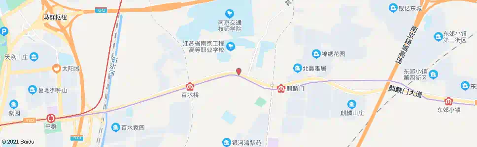 南京麒麟门西站_公交站地图_南京公交_妙搜公交查询2025