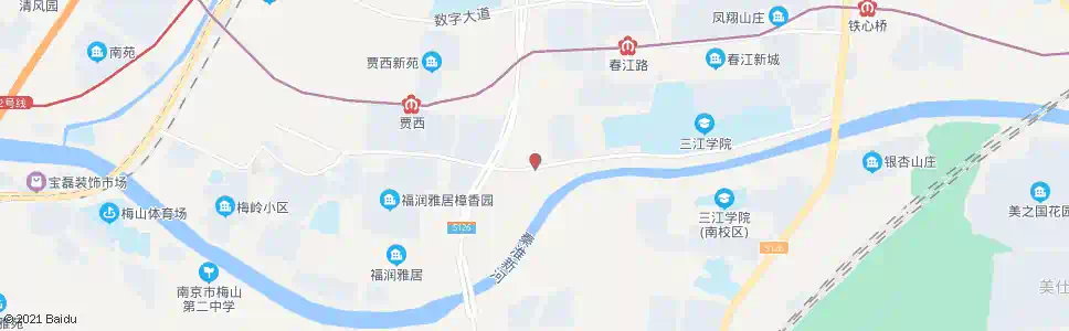 南京冯圩村_公交站地图_南京公交_妙搜公交查询2025