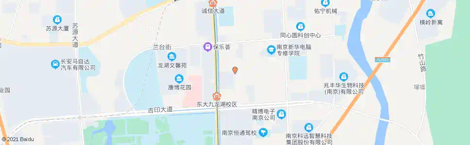 南京殷华街梅林街_公交站地图_南京公交_妙搜公交查询2025