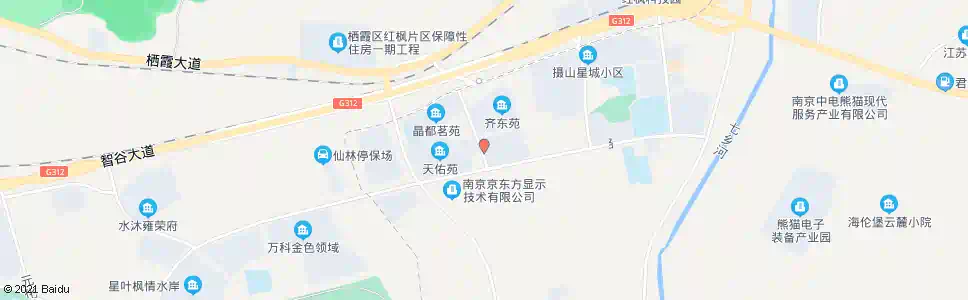 南京步青苑西门_公交站地图_南京公交_妙搜公交查询2025