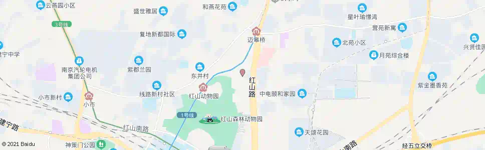 南京十字街_公交站地图_南京公交_妙搜公交查询2025