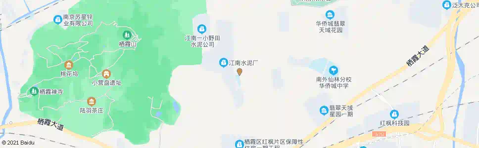 南京李家巷_公交站地图_南京公交_妙搜公交查询2025