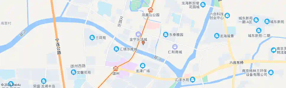 南京京东紫晶_公交站地图_南京公交_妙搜公交查询2025