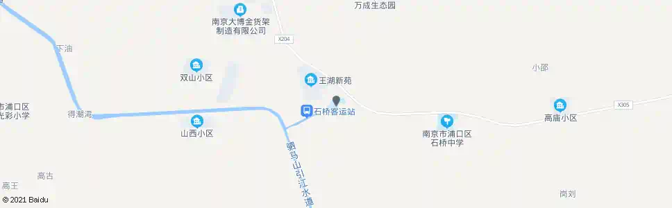 南京石桥小学_公交站地图_南京公交_妙搜公交查询2025