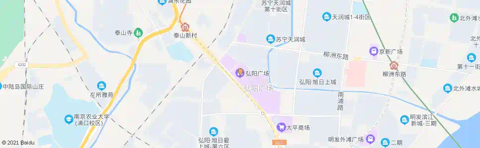 南京弘阳广场_公交站地图_南京公交_妙搜公交查询2025